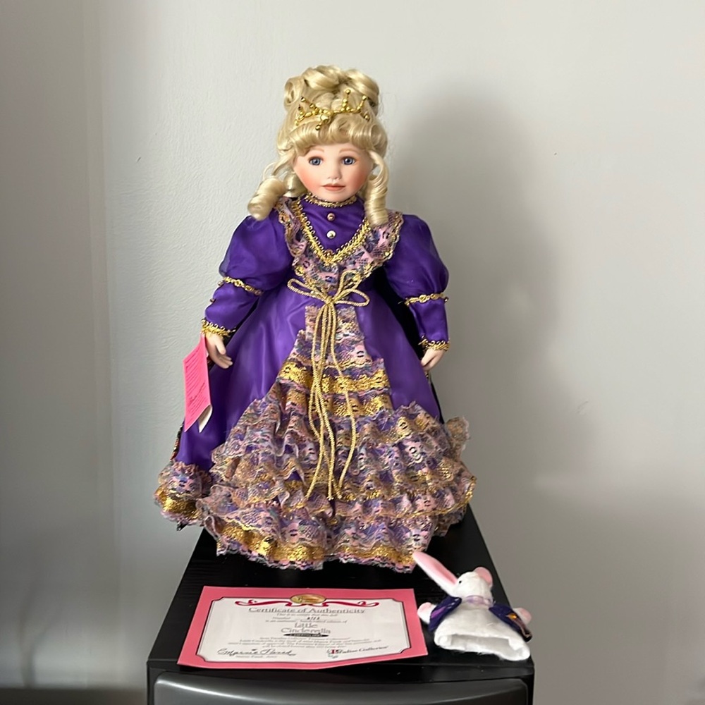Porcelain doll “Little Cinderella”